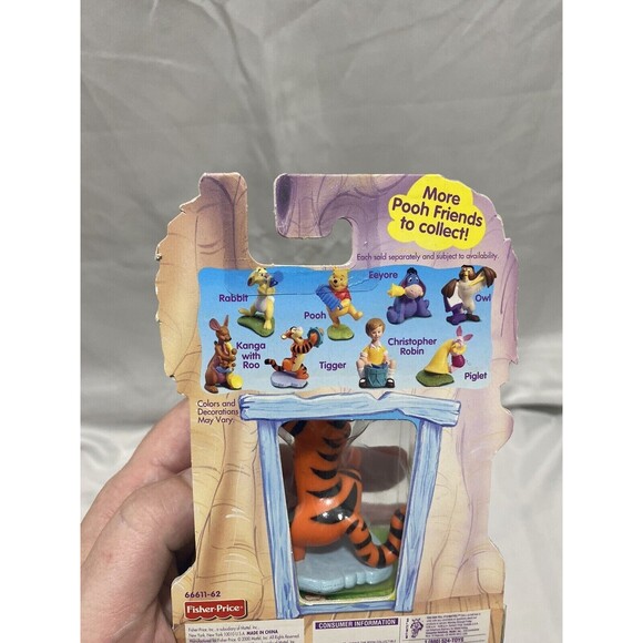 Fisher Price Disney Tigger 2000 Vintage Figure Winnie The Pooh Character 24 Mo - Picture 8 of 12